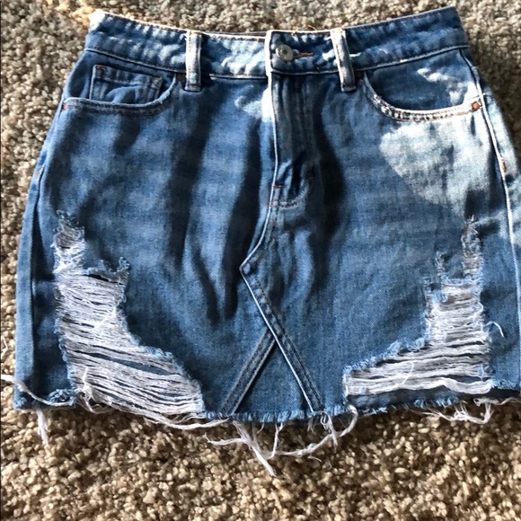 Pacsun jean skirt - Picture 1 of 2